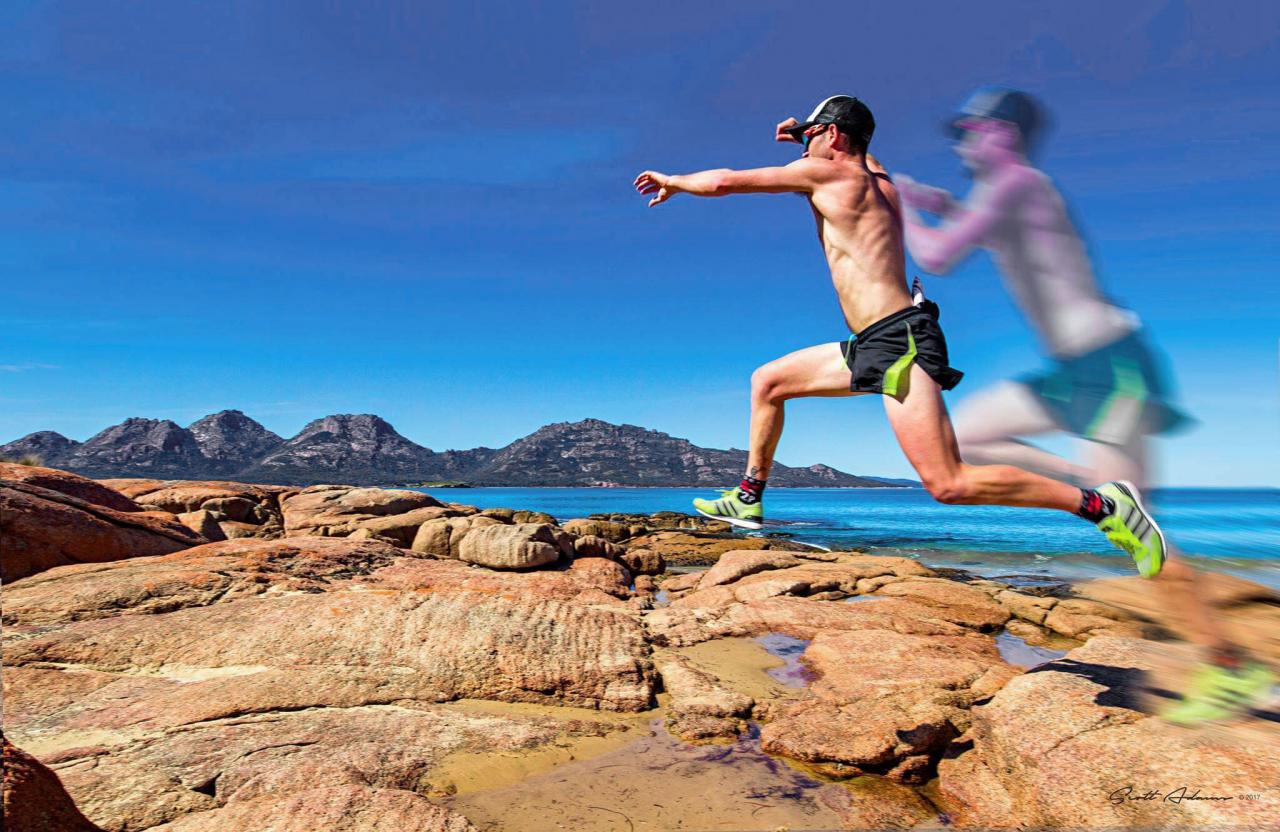 Trail Running at the Freycinet Challenge