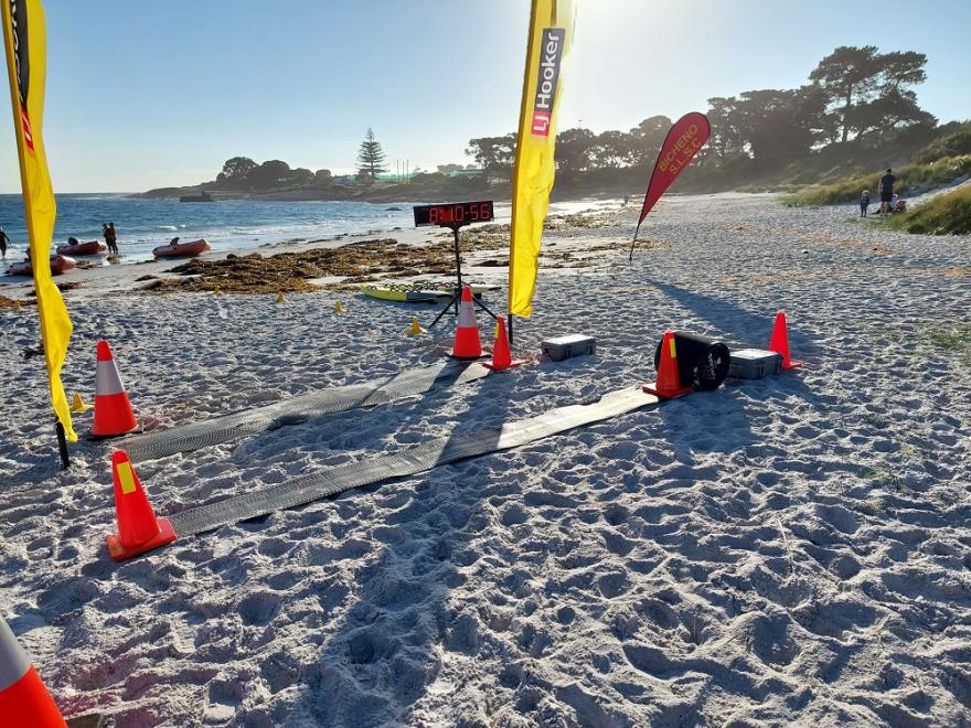Electronic timing at the Freycinet Challenge